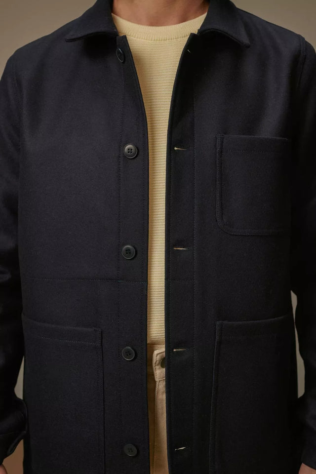 Le Mont St Michel Wool Work Jacket