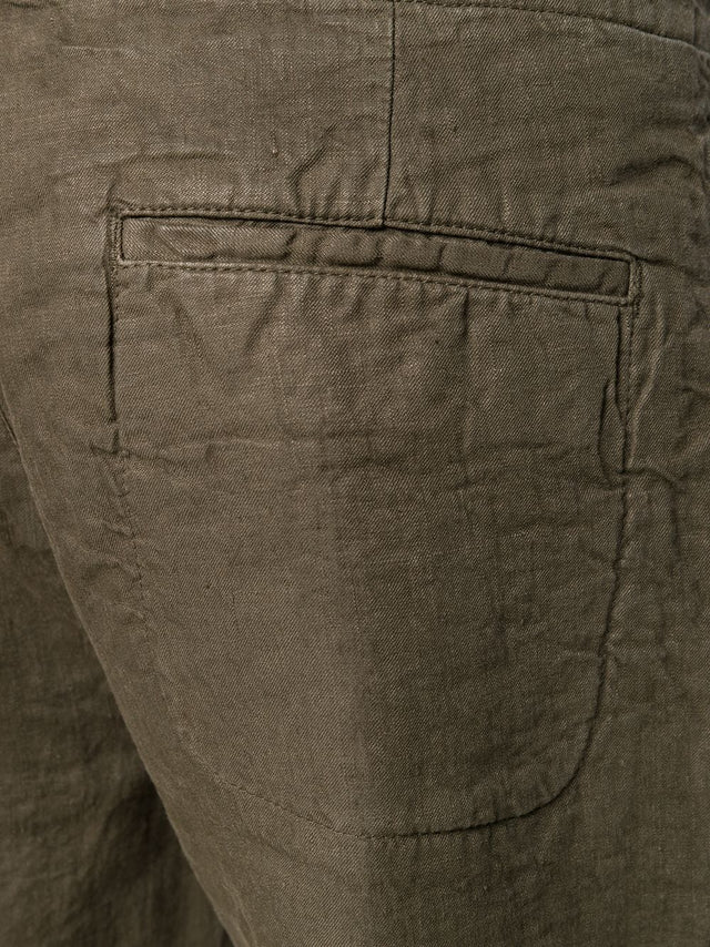 Aspesi Bowl Linen Shorts