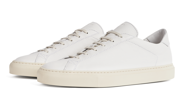 Racquet Sr Lo-Top Leather Sneaker