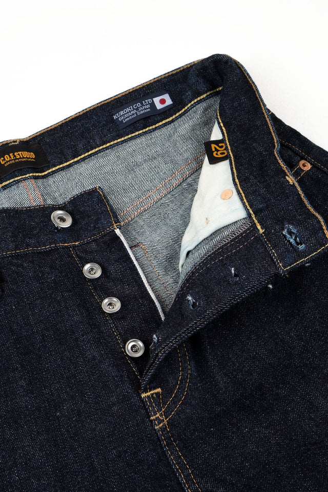 C.O.F. Studio M5 13oz Kuroki Selvedge Denim Jean