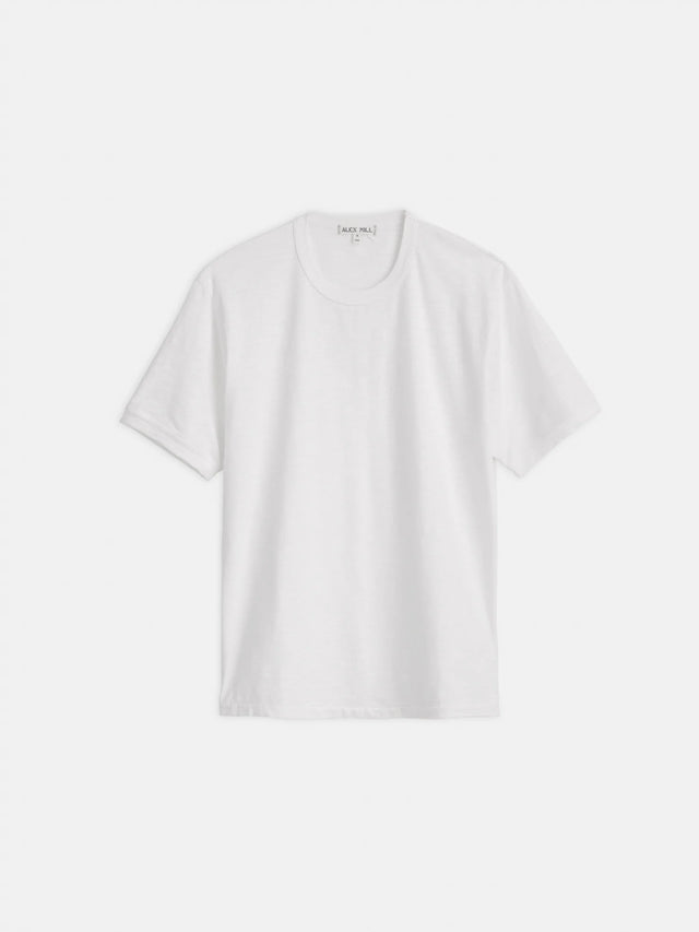 Alex Mill Standard T-Shirt in Slub Cotton - White