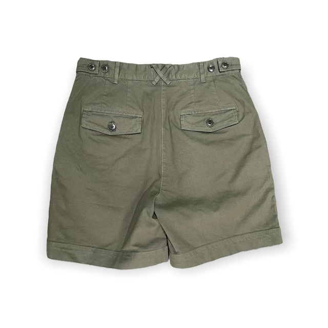 Alex Mill Flat Front Short in Chino Olive