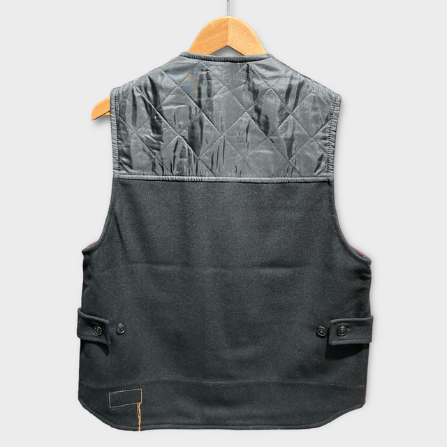 Fortela Claudio Buffalo Check Vest