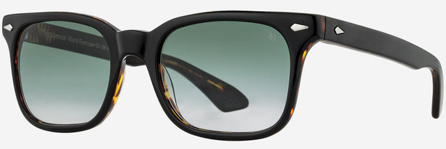 American Optical Tournament Sunglass Black Tortoise/Green Gradient